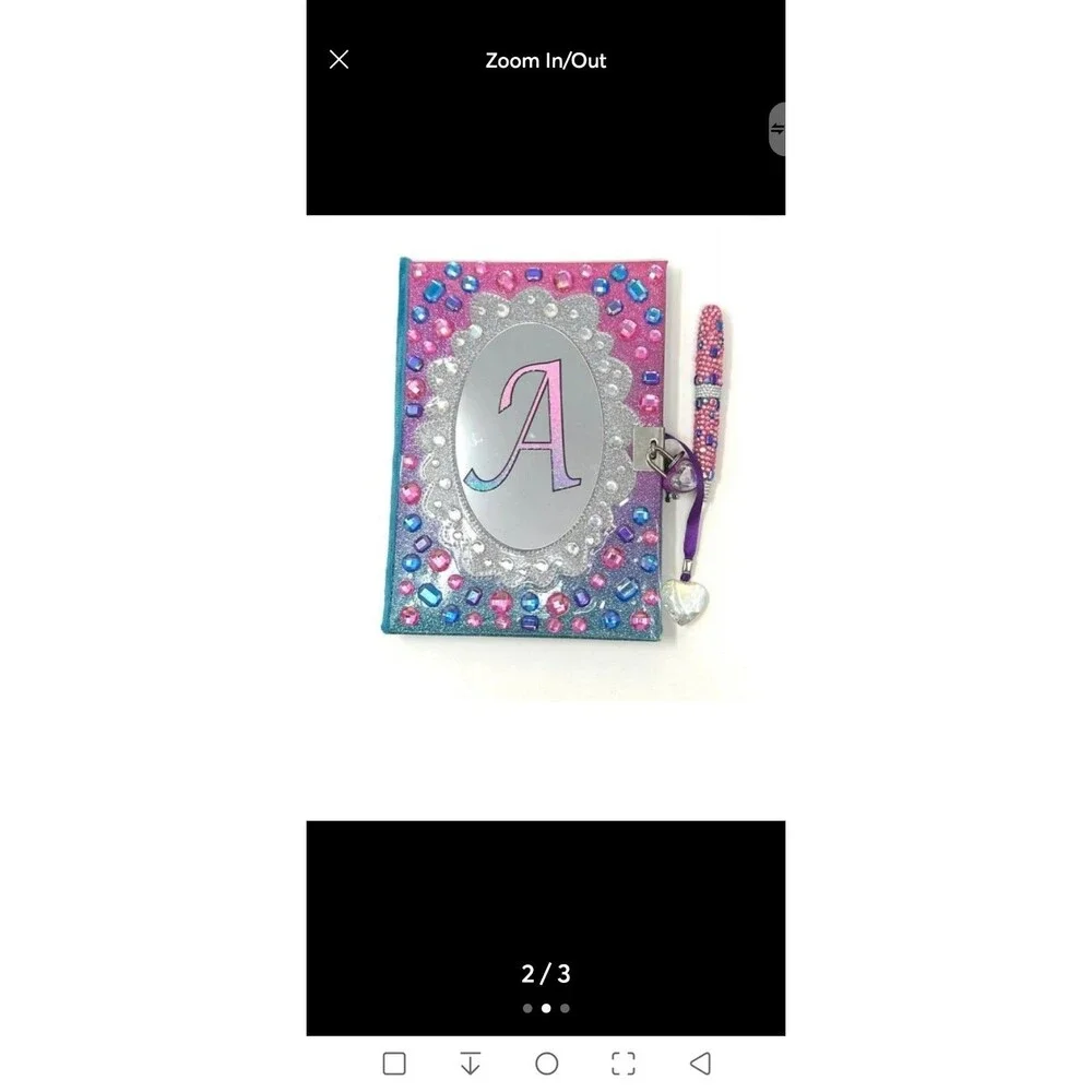 Justice Keepsake Diary with Letter L